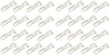Clip Kit, Full Vinyl Top, 32-Pieces, 1968-74 AMC Javelin, 1973-74 Javelin AMX, 1970 Rebel, Rebel Machine