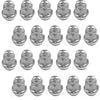 Lug Nut Set, Stainless Capped, 1964-88 AMC, Rambler, Eagle - AMC Lives