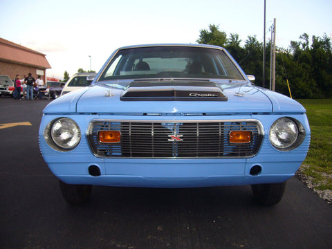 Fender & Hood Emblem, "Gremlin" Script, 6.5", 1971-78 AMC Gremlin (3 Required)