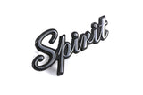 Fender & Hatch Emblem, "Spirit" Script, 4", 1979-83 AMC Spirit (3 Required)