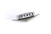 Fender Emblem, "290 V8", 3.25" x 1", Black & Chrome, 1968-69 AMC (2 Required) - American Performance Products, Inc.