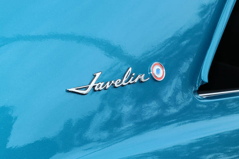 Quarter Panel Emblem, Bullseye, 1"x1", Pin-On, Red, White, & Blue, 1968-74 AMC Javelin