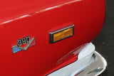 Fender Emblem, "390 V-8", Red, White, & Blue, 1968-69 AMC (2 Required)
