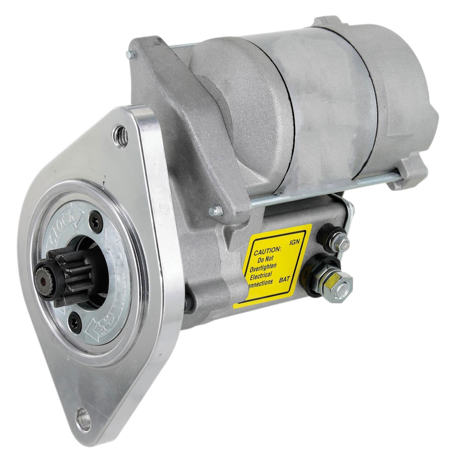 geared starter Mini-Starter, Gear Reduction, Satin, 1968-91 AMC - See applications be