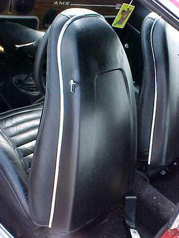 Fiberglass Seat Back Shell, Right, 1970-72 AMC