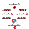 Emblem Kit, Complete Exterior, 1971 AMC Javelin SST 401 - AMC Lives