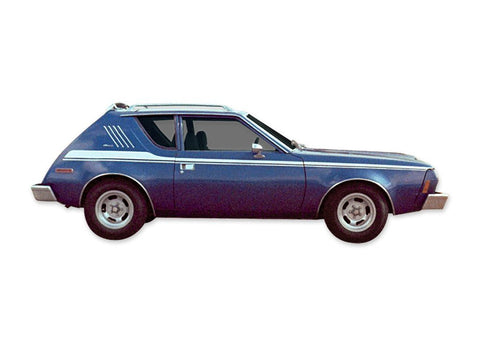 Decal and Stripe Kit, Factory Authorized Reproduction, 1973-75 AMC Gremlin, Non-X (6 Colors) - Drop ships in approx. 1-3 weeks