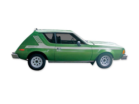 Decal and Stripe Kit, Factory Authorized Reproduction, 1975-76 AMC Gremlin X (6 Colors) - AMC Lives