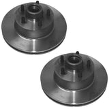 Brake Rotors, 10.970" OD Front Disc, Set of 2, 1971-75 AMC w/Kelsey Hayes Pin-Type Calipers, Limited Quantities (See Applications)