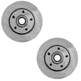 Brake Rotors, 10.280" OD Front Disc, Set of 2, 1978-81 AMC Concord & Spirit (4 Cylinder Only, See Applications)