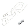 Brake Line Master Kit, Power Front Disc, 8-Piece Kit with Clips, 1971-74 AMC Javelin Only (OE Steel or Stainless) - Drop ships in approx. 2-4 weeks - American Performance Products, Co. 