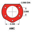 4-Wheel Disc Master Kit, Wilwood, 11" Drilled/Slotted Rotors for OE AMC Spindles, 1968-1979 AMC (Except Control Freak IFS) - Drop ships in approx. 2-3 months