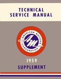 Technical Service Manual, Supplement, Factory Authorized Reproduction, 1959 Rambler - Drop ships in approximately 1-2 weeks