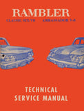 Technical Service Manual, Factory Authorized Reproduction, 1961 Rambler Ambassador, Classic