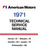 Technical Service Manual, Factory Authorized Reproduction, 1971 AMC - AMC Lives