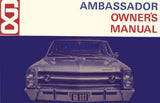 Owner's Manual, Factory Authorized Reproduction, 1968 AMC Ambassador