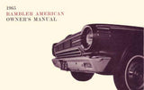 Owner's Manual, Factory Authorized Reproduction, 1965 Rambler American - Drop ships in approximately 1-2 weeks