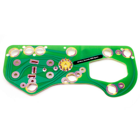 Instrument Cluster Printed Circuit Board, All-New, 1968-70 AMC AMX, Javelin, w/o tach & w/o flasher mounting hole