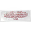 Air Cleaner Service Decal, 6-Cylinder, 8991386, 1973 AMC - AMC Lives