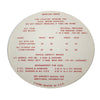 Tire Pressure Decal, 1968 Rambler American - AMC Lives