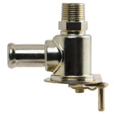 Heater Water Valve, Screw-In Metal Type, Select AMC V-8 1958-73 (See Applications)