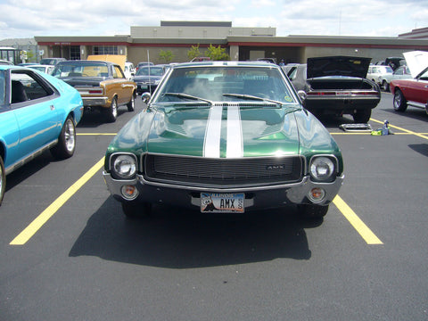 Decal and Stripe Kit, Go Package, Factory Authorized Reproduction, 1968-69 AMC AMX (5 Colors)