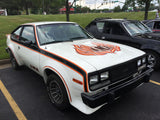 Decal and Stripe Kit, Factory Authorized Reproduction, 1979-80 AMC Spirit AMX (2 Color, 2 Color Choices) - Drop ships in approx. 1-3 weeks