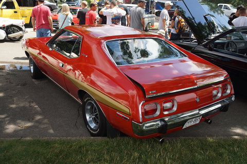Decal and Stripe Kit, Factory Authorized Reproduction, 1973-74 AMC Javelin (1 Color, 6 Color Choices) - Drop ships in approx. 1-3 weeks