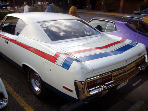 Decal and Stripe Kit, Factory Authorized Reproduction, 1970 AMC Rebel Machine - Drop ships in approx. 1-3 weeks