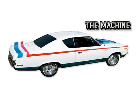 Decal and Stripe Kit, Factory Authorized Reproduction, 1970 AMC Rebel Machine - Drop ships in approx. 1-3 weeks