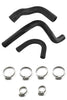 Radiator Hose Kit, Rubber w/Smooth Inner Lining Stainless Clamps, 1967-78 AMC V-8 & 1972-87 Jeep V-8 - American Performance Products, Co. 