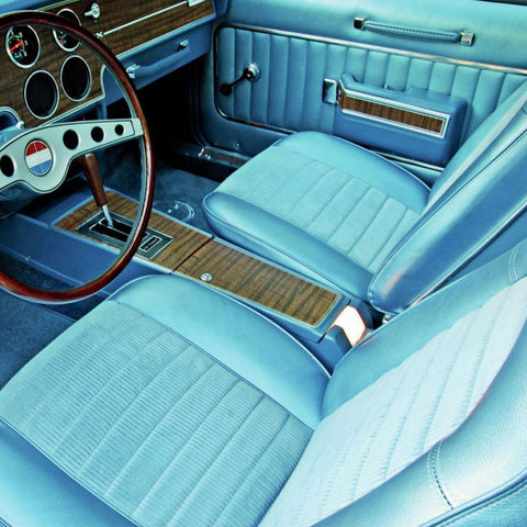 Seat Cover Set, Bucket, Corduroy Cloth, 1970 AMC Javelin SST (5 Colors) - AMC Lives