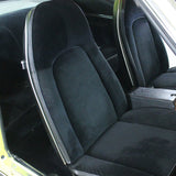 Seat Cover Set, Bucket, Corduroy Cloth, 1971 AMC Javelin, Javelin AMX Cloth (4 Colors) - Drop ships in approx. 42 weeks