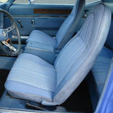 Seat Cover Set, Bucket, Domino Cloth, 1973 AMC Hornet, Javelin, Javelin AMX (4 Colors) - Drop ships in approx. 42 weeks