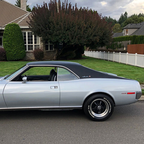 Vinyl Top Kit, Full Top with 32 Clips, 1970 AMC Javelin (2 Colors) - Drop ships in approx. 1 month