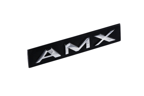 Grille Emblem, "AMX", 1968-69 AMC AMX (1 Required) - American Performance Products, Inc.