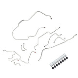 Brake Line Master Kit, Power Front Disc, 11-Piece Kit with Clips, 1969 AMC American Only (OE Steel or Stainless) - Drop ships in approx. 2-4 weeks