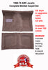 Carpet Set, OE Correct Molded w/Mass Backing Upgrade, 1969-70 AMC Javelin - Limited Lifetime Warranty (Choose Colors) - Drop ships in approx. 2-3 weeks