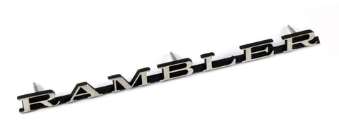 Fender Emblem, "Rambler" Letters, 1969 AMC Hurst S/C Rambler Scrambler (2 Required) - American Performance Products, Inc.