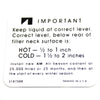 Cooling System Warning Decal - 3187588, 1970-78 AMC - AMC Lives