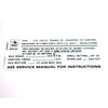 Emission Decal, V-8 Automatic, 1968-69 AMC - AMC Lives