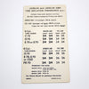 Tire Pressure Decal, 1973-74 AMC Javelin, Javelin AMX - AMC Lives