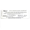 Emission Decal, 304 V-8 Manual Transmission, 1971 AMC - AMC Lives