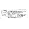Emission Decal, 6 Cylinder Manual Transmission, 1970 AMC 232 - AMC Lives