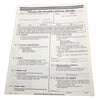New Car Pre-Delivery Sheet, 1972-73 AMC - AMC Lives
