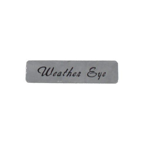 Heater Vent Decal, Weather Eye, 1967-69 American - AMC Lives