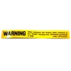 Alternator Warning Decal, 54P41053A01, 1963-65 Rambler - AMC Lives