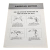 Seat Belt Instruction Sheet, PG15249 24-149, 1965-66 Rambler - AMC Lives