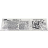 Emission Decal, 258 C.I.D. Manual Transmission, California, FO 3238569, 1980 AMC/Eagle - AMC Lives