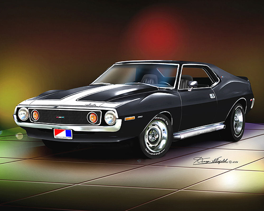 Fine Art Print, 1971-73 AMC Javelin AMX, 16